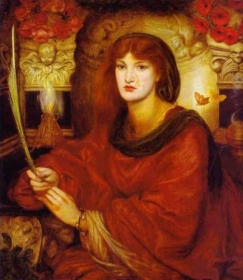 D.G. Rossetti, 'Sibylla Palmifera' (1866-1870)
