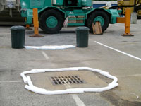 Protect drains and waterways