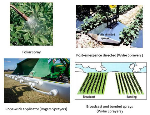 Some pesticide application methods
