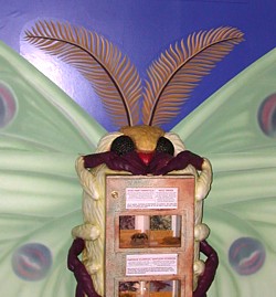 Giant Luna Moth Sculpture