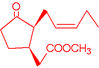 molecular drawing of methyl epi-jasmonate