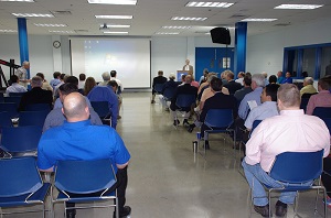 More than 110 people attended the 2015 seminar at the KGS Well Sample and Core Library.
