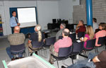 Geologic Mapping Section Head William Andrews led a session on the ASBOG test for geologists.