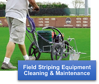 Field Striping Equipment Cleaning and Maintenance