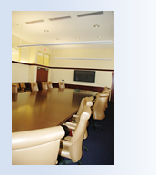 Photo of boardroom on 18th floor of Patterson Office Tower