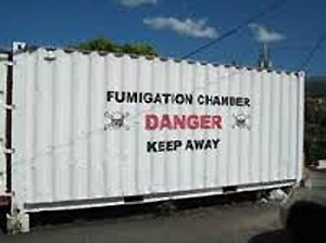 Fumigation chamber