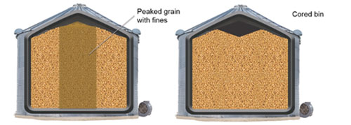 Stored grain comparison