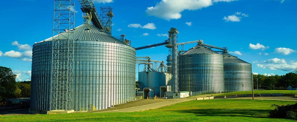 Grain bins