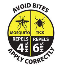 logo on mosquito repellent