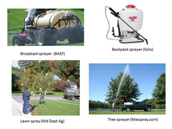 Types of hydraulic sprayers
