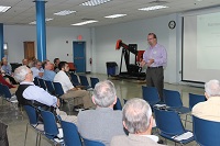 Mike Meade, of Photo Science, Inc., a Quantum Spatial Company, gave an overview of LiDAR and its uses.