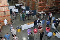 Participants had a variety of research posters to peruse during the morning break at the seminar.