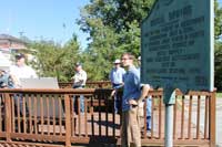 The first stop in the field trip was the water plant in Georgetown, Ky. Georgetown's main water supply comes from Royal Spring.