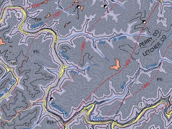 New Eastern Kentucky Map