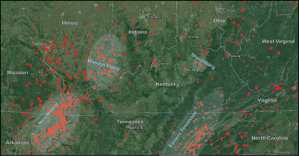 Earthquake, Kentucky Geological Survey, University of Kentucky
