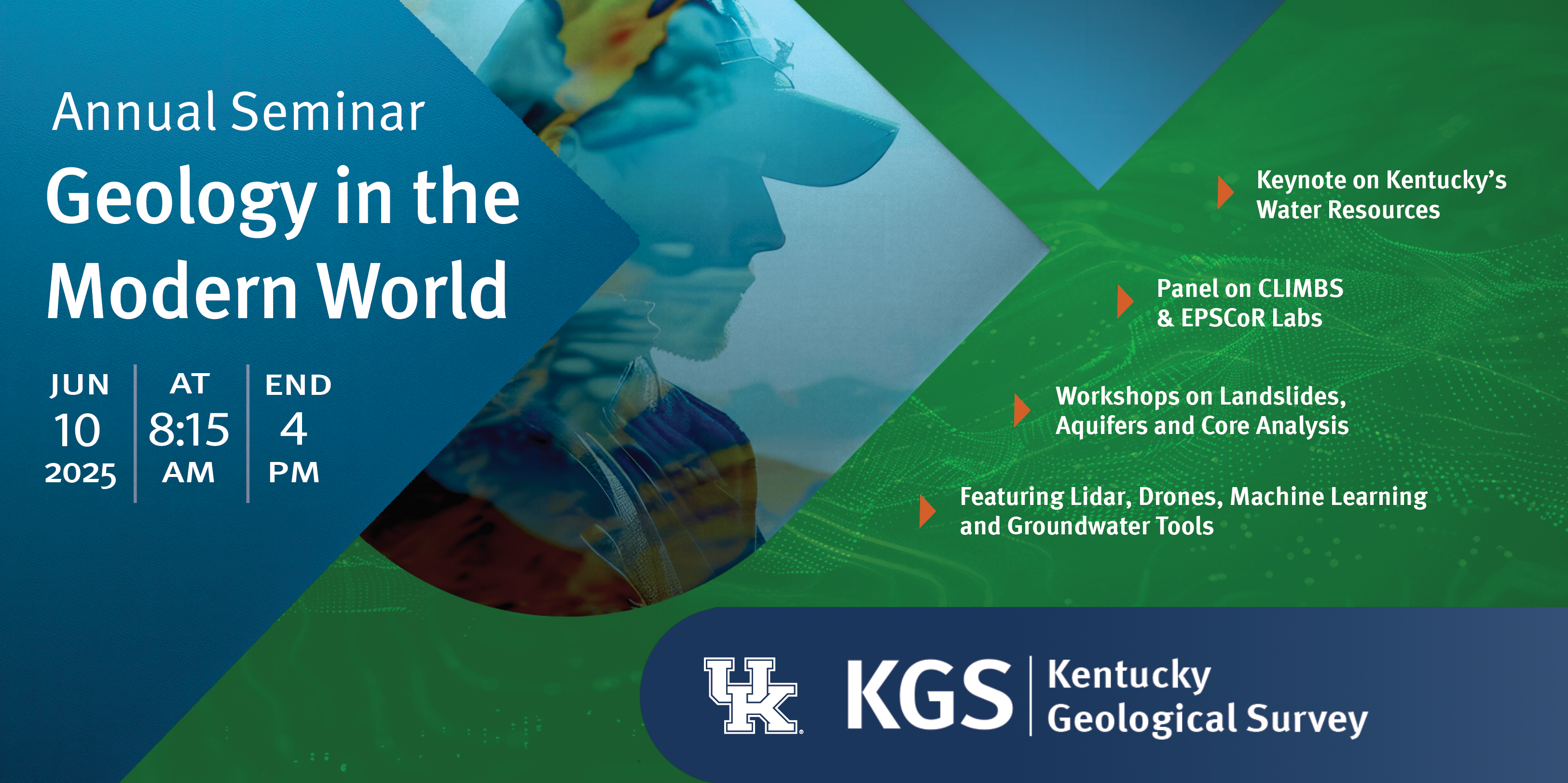 KGS 64th Annual Seminar to Explore “Geology in the Modern World”