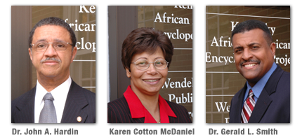Picture of Dr. John A. Hardin, Karen Cotton McDaniel, Dr. Gerald L. Smith