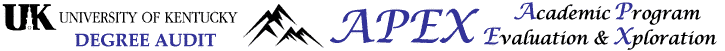UK Degree Audit - APEX logo