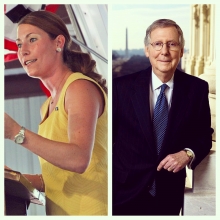 Alison Lundergan Grimes- Mitch McConnell