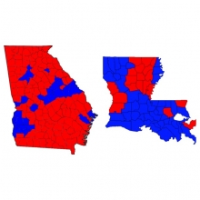 Georgia-Louisiana Race