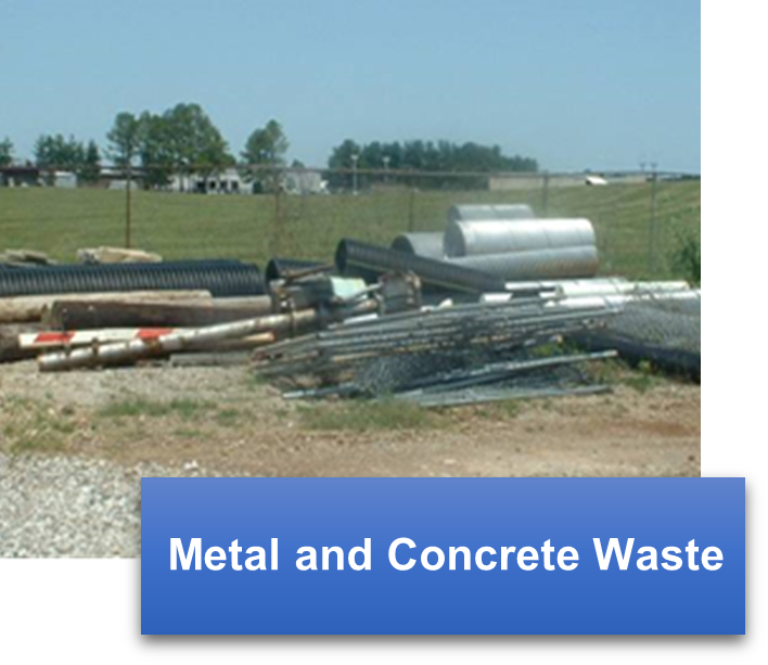 Metal and Concrete Waste