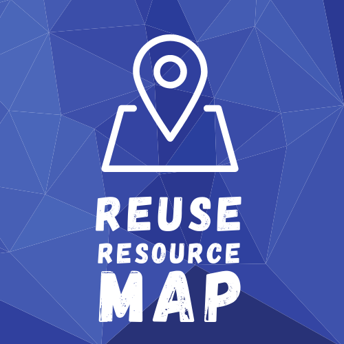 an map icon below says Reuse Resource Map