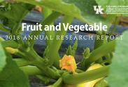 Cover page of 2018 Fruit and Vegetable Research Report