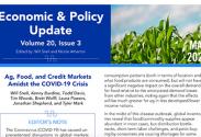 Front page of the March Economic & Policy Update