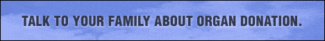 Organ Donation Banner