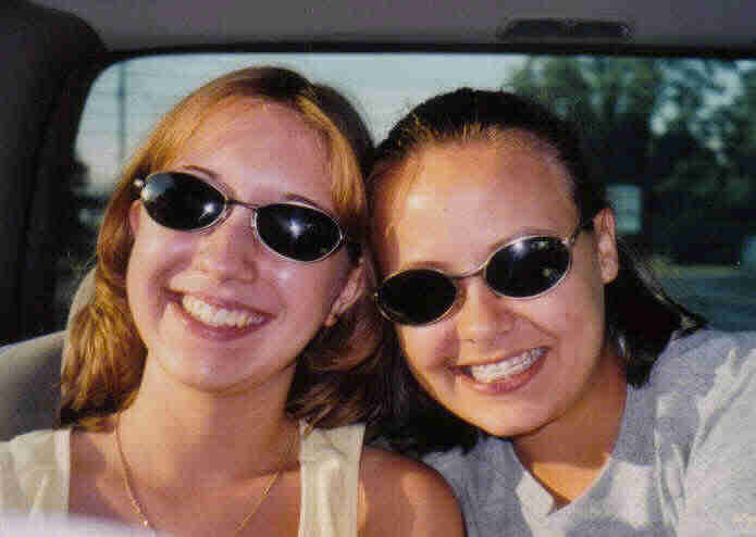 On the way to the airport with Becky Bush