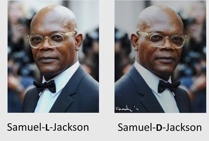 Samuel L. Jackson and Samuel D. Jackson